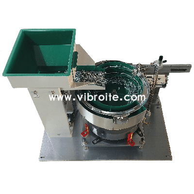 M6×30 Screw Vibratory Bowl Feeder | 450mm Single Outlet Screw Feeding System | PU-Coated Wear-Resistant Automatic Screw Feeder